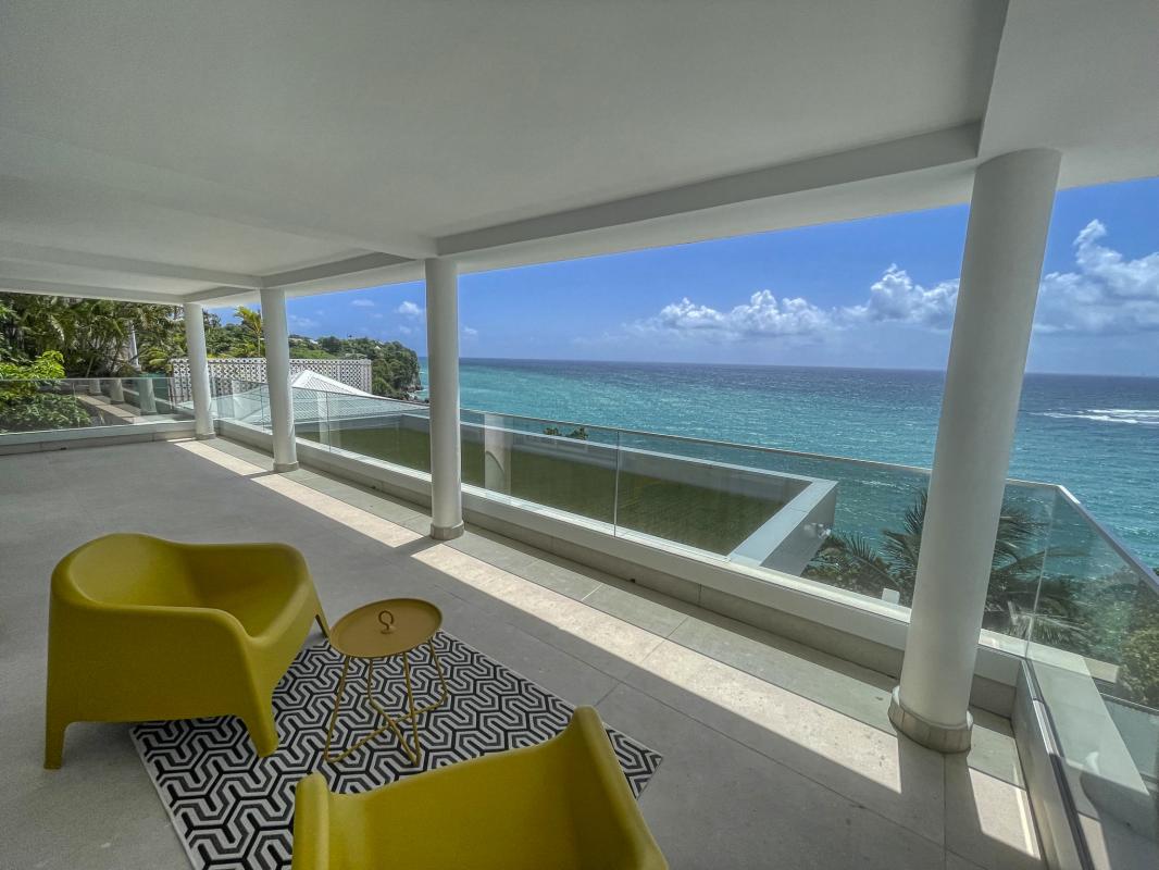 47 Location villa piscine vue mer ilet Gosier Guadeloupe_balcon